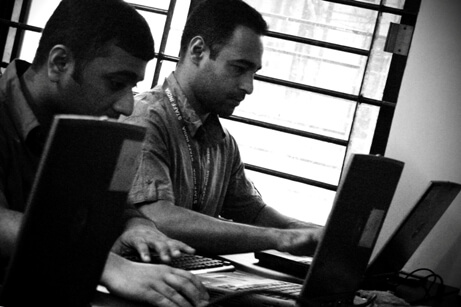 Meet outsourced employees 